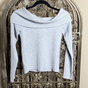 Wilfred Nola Boat Neck Sweater – Heather Chrome – Size Large – New With Tags